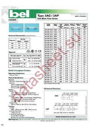 3AP 10-R datasheet  